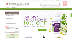 Desktop Screenshot of naturalfertilityshop.com